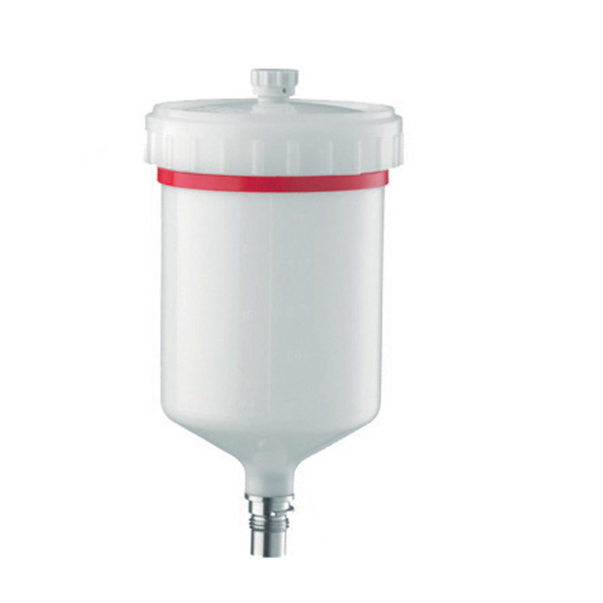 SATA 1004960 ΔΟΧΕΙΟ ΚΟΚΚΑΛΙΝΟ ΑΝΩ 600ML , QCC + ΣΠΕΙΡΩΜΑ [SATAjet, KLC, LM 2000, 90-2]