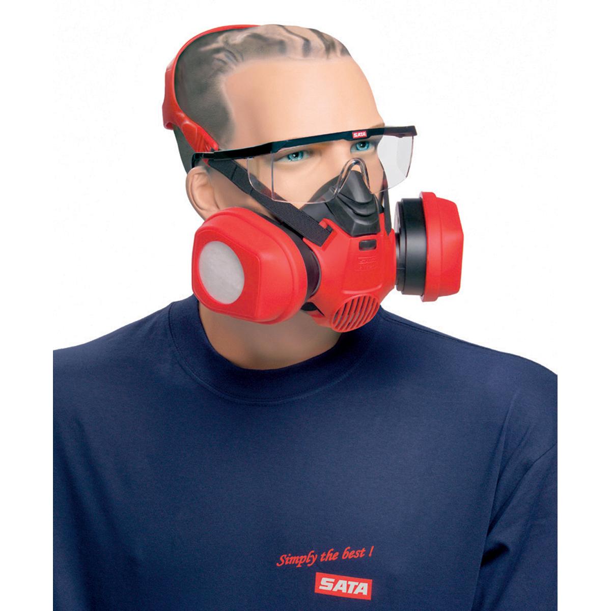 SATA 134353 ΜΑΣΚΑ ΠΡΟΣΩΠΟΥ AIR STAR F, ΦΙΛΤΡΑ A2:P3 D, 2 ΚΑΙ 10 ΠΡΟ-ΦΙΛΤΡΑ
