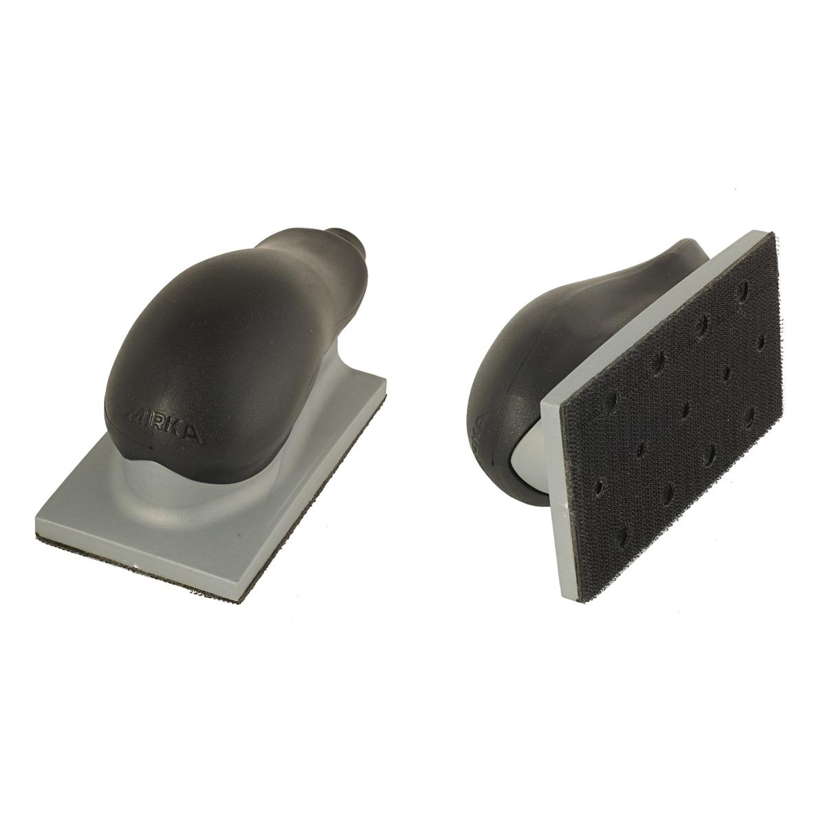 MIRKA 8391402011 ΤΡΙΒΕΙΟ ΧΕΙΡΟΣ 70MM X 125MM , HOOKIT , 13 ΤΡΥΠΕΣ, ΓΚΡΙ