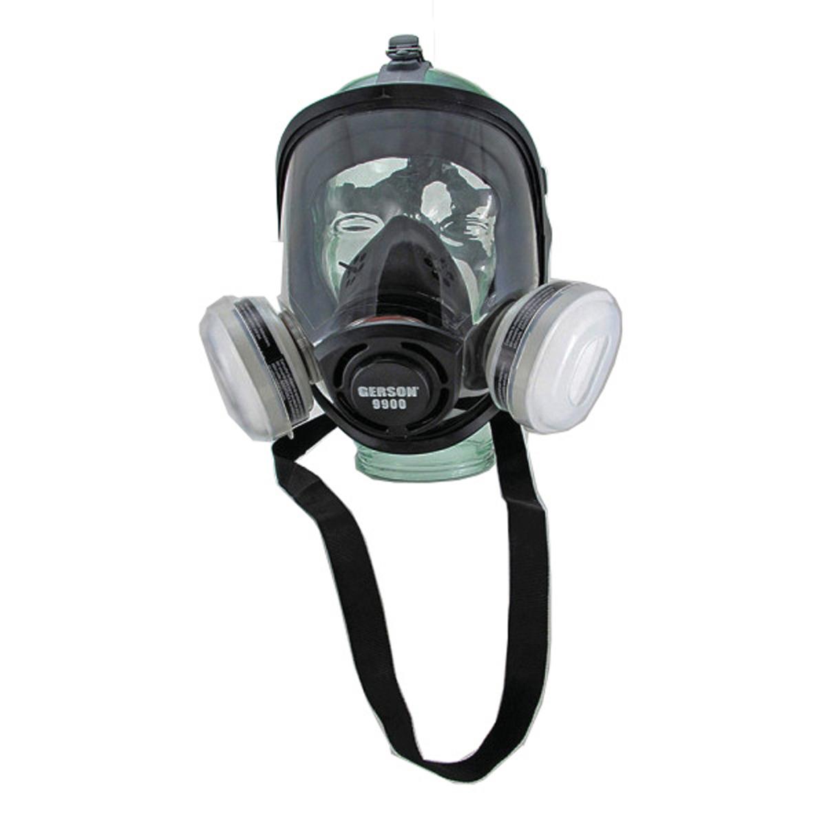 Gerson 89900 ΜΑΣΚΑ ΠΡΟΤΑΣΙΑΣ ΟΛΟΚΛΗΡΟΥ ΠΡΟΣΩΠΟΥ (FULL FACE) ΜΕ ΦΙΛΤΡΑ FFA2/P2R