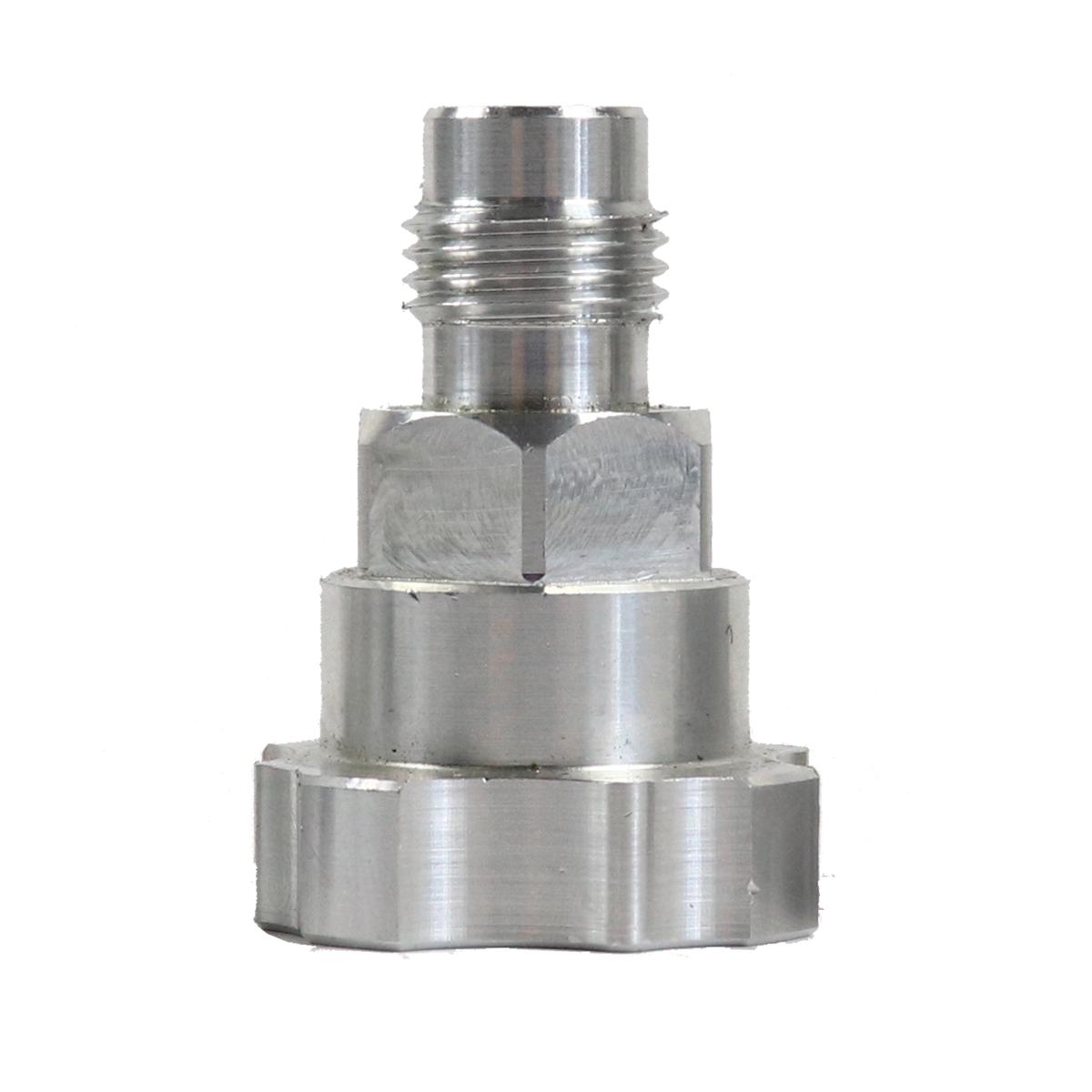 Maestro DZAT-101 ΑΝΤΑΠΤΟΡΑΣ ΚΑΔΟΥ -PPS- ΓΙΑ ΠΙΣΤΟΛΙΑ ΒΑΦΗΣ, 1/4"-M19 PSB (ΑΡΣ. ΣΠΕΙΡ) (IWATA WS300,WS400, LS