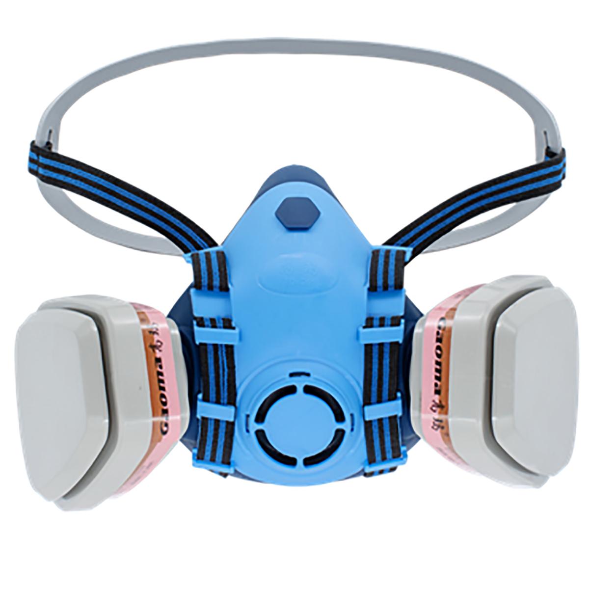 FINERGO FR-1411 ΜΑΣΚΑ ΜΙΣΟΥ ΠΡΟΣΩΠΟΥ ΜΕ ΦΙΛΤΡΑ ΚΑΙ ΠΡΟΦΙΛΤΡΑ (A1P2R-LARGE)