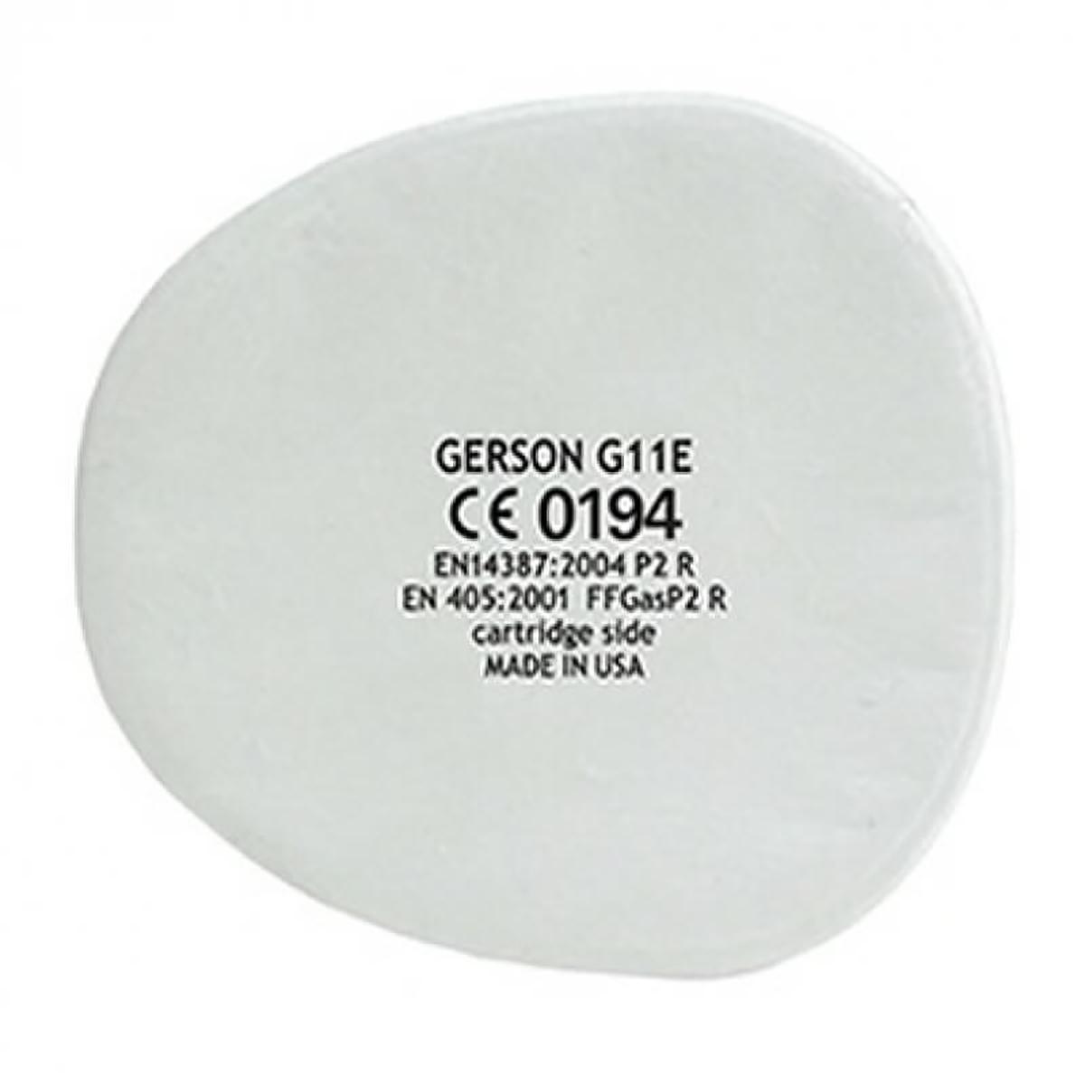 Gerson G11E/087 ΣΕΤ ΠΡΟ-ΦΙΛΤΡΑ, 10 ΤΕΜ, ΕΝΕΡΓΟΥ ΑΝΘΡΑΚΑ ΓΙΑ ΜΑΣΚΑ (9311 - 8311)