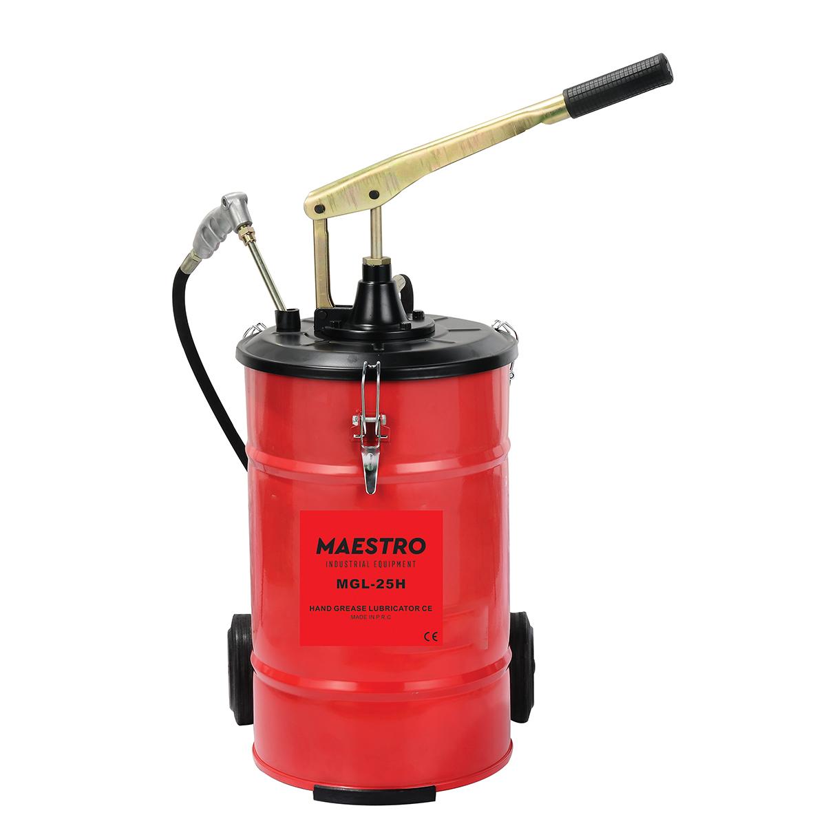 Maestro MGL-25H ΓΡΑΣΣΑΔΟΡΟΣ ΧΕΙΡΟΚΙΝΗΤΟΣ 25L,2MX1/4"