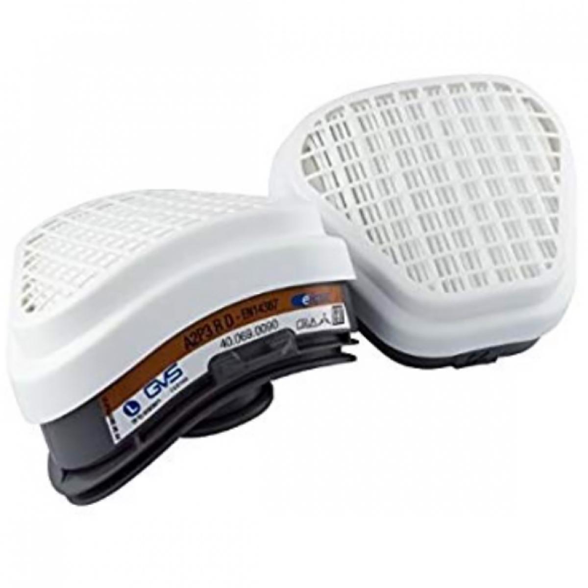 GVS SPR497 ΣΕΤ ΑΝΤΑΛΛΑΚΤΙΚΑ ΦΙΛΤΡΑ A2-P3 RD, ΓΙΑ ΜΑΣΚΕΣ SPR495/496/536/537 (ΣΕΤ 2 ΤΕΜ)