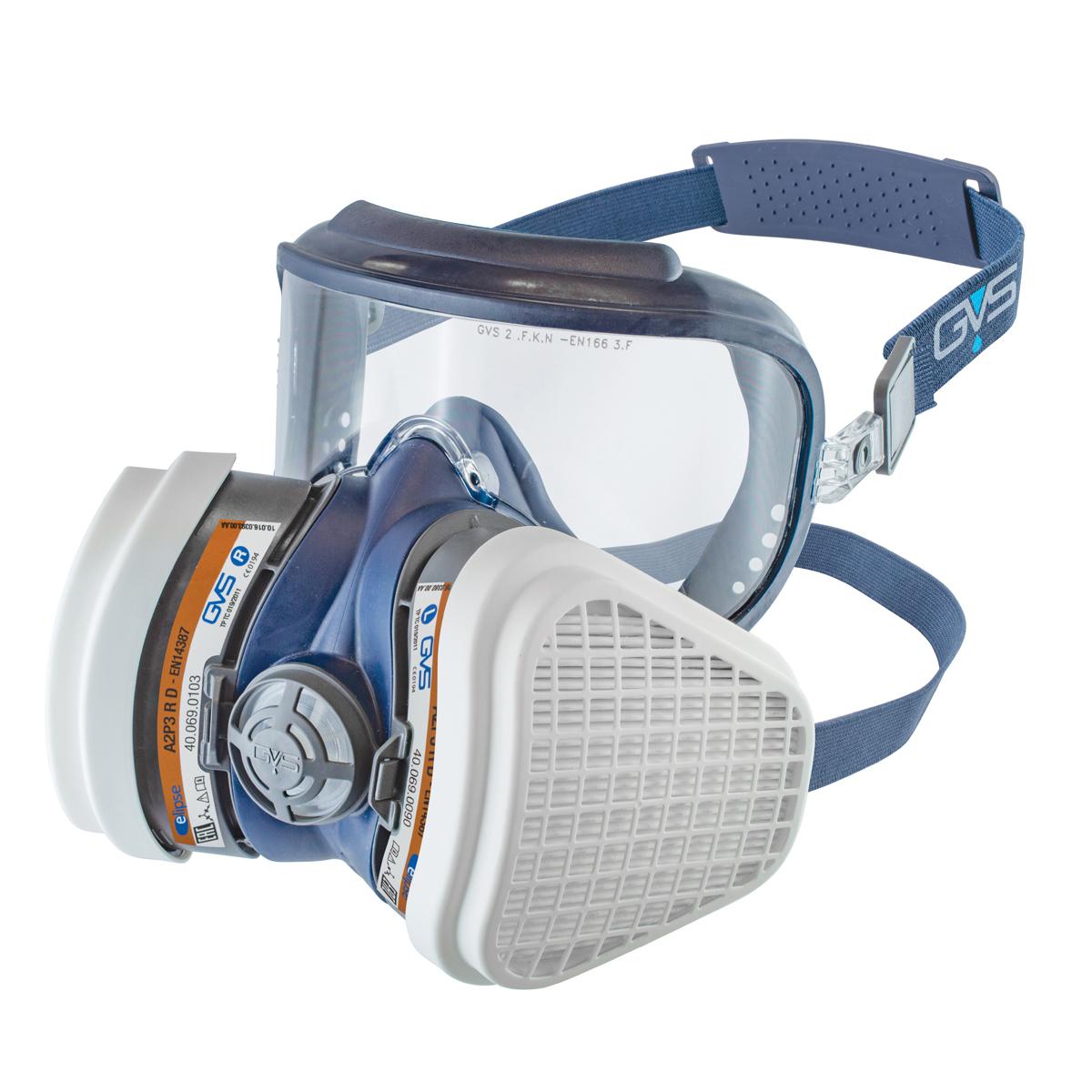 GVS SPR537 ΜΑΣΚΑ ΠΡΟΣΤΑΣΙΑΣ ΠΡΟΣΩΠΟΥ ΜΕ ΦΙΛΤΡΑ A2-P3 RD, ΚΑΙ ΠΡΟΦΙΛΤΡΑ (High Efficiency)